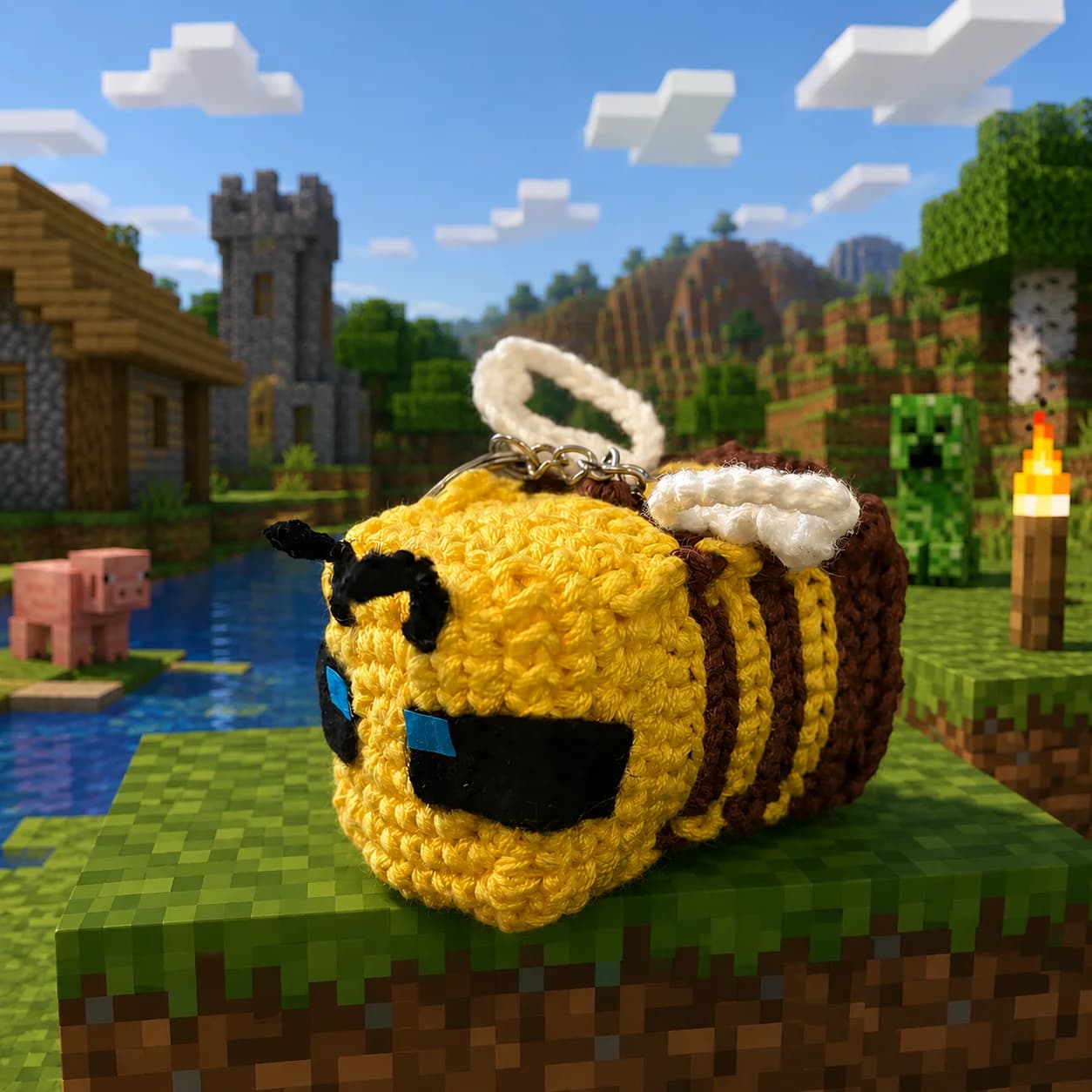Abeja de Minecraft