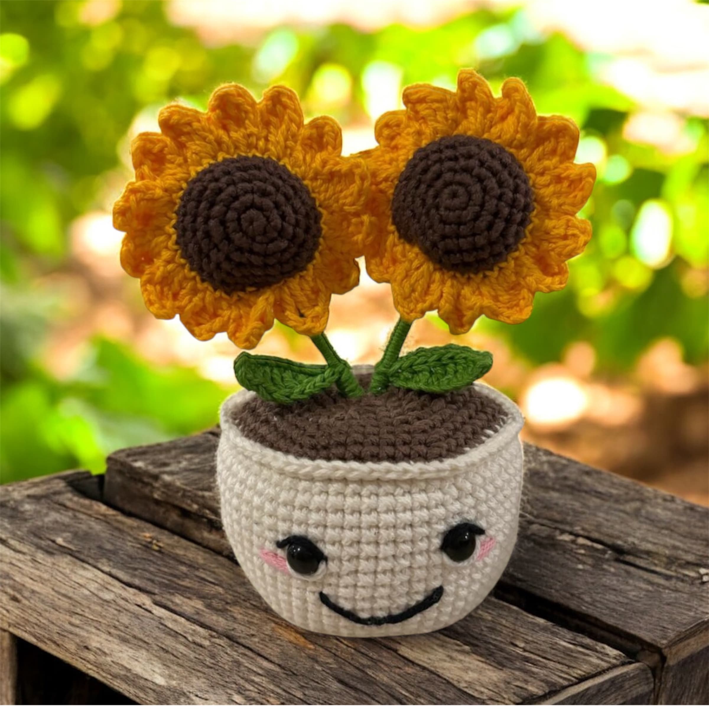Maceta de Girasoles